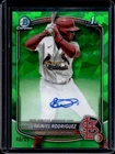 2025 Bowman Chrome Sapphire Rainiel Rodriguez Auto Green Refractor 1st #/99