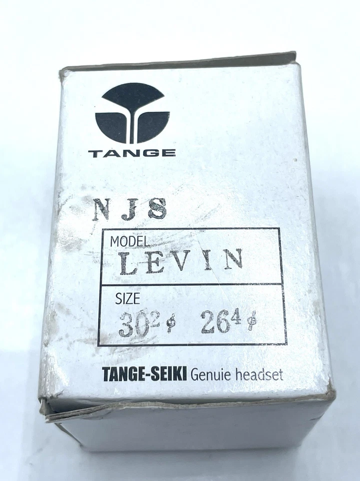 Tange Seiki Levin NJS 1" 1-inch Threaded 26.4 Chrome Traditional Bicycle Headset - Image 3 of 4