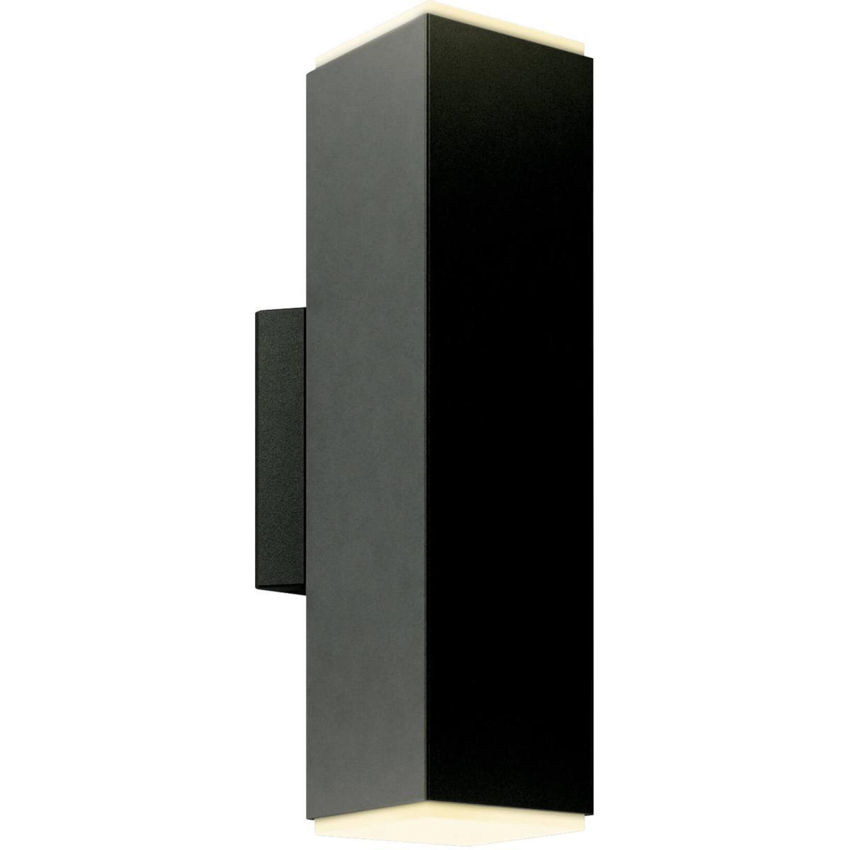 DALS Lighting LEDWALLBBK Square Wall Sconce Black for sale online eBay