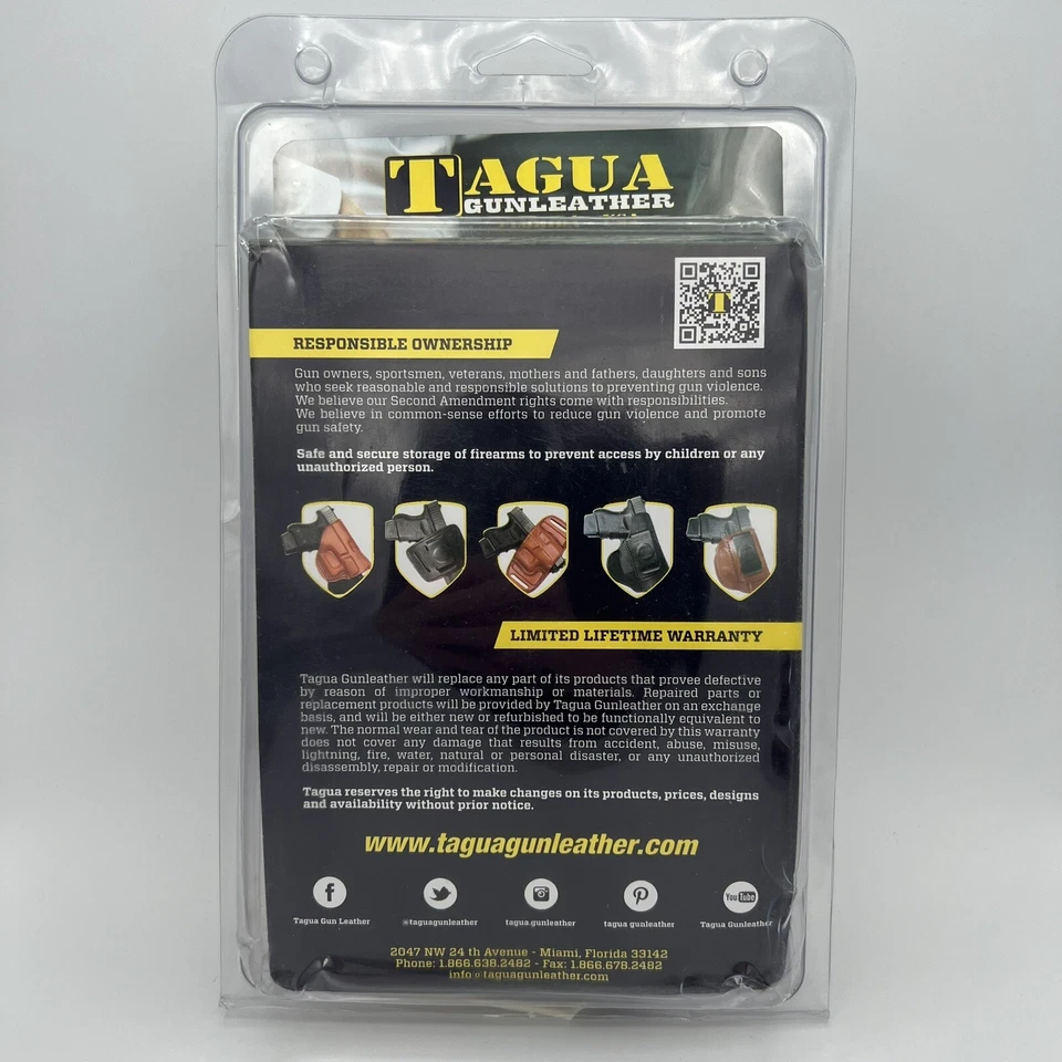 Funda de paleta Tagua PD1-1023 Thumb Break S&W Sigma, marrón, mano izquierda Foto 4 de 4