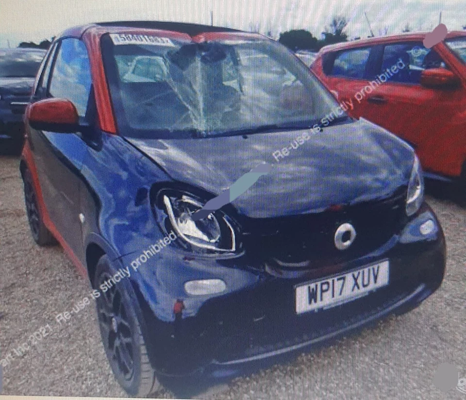 Smart Fortwo Cabrio Prime Sport MK3 2017 convertible luz trasera lateral del conductor Foto 3 de 4