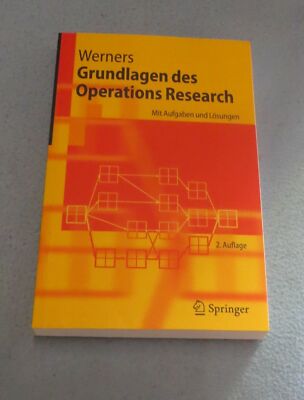 Springer Verlag - Grundlagen des Operations Research - 2. Auflage - Werners