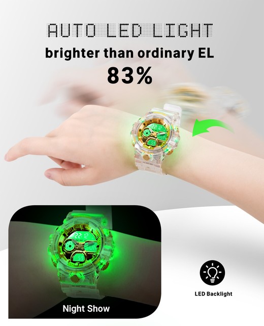 Digital Watches for Women Men 24 Hours Wrist Watch LED Electronic Sport Clock Digital Watches for Women Men 24 Hours Wrist Watch LED Electronic Sport Clock