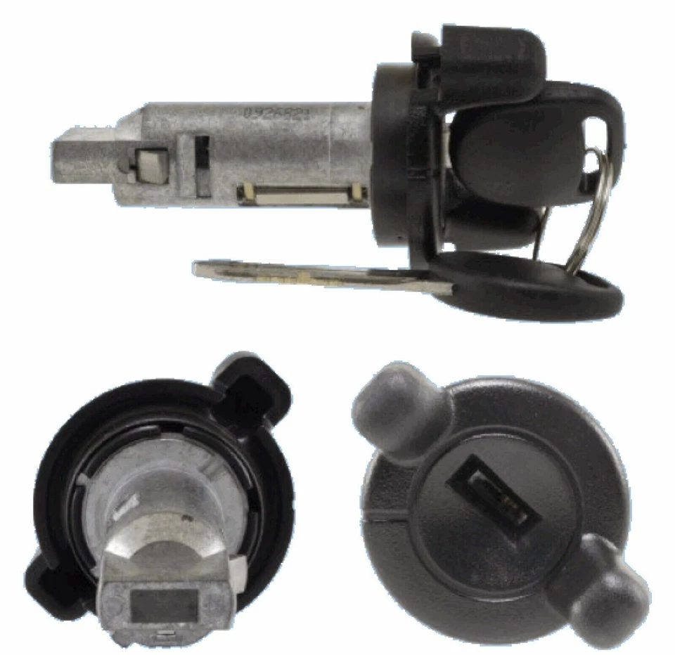 Nuevo cilindro de bloqueo de encendido de repuesto y llaves reemplazo GMC OEM # 12472980 negro Foto 2 de 4