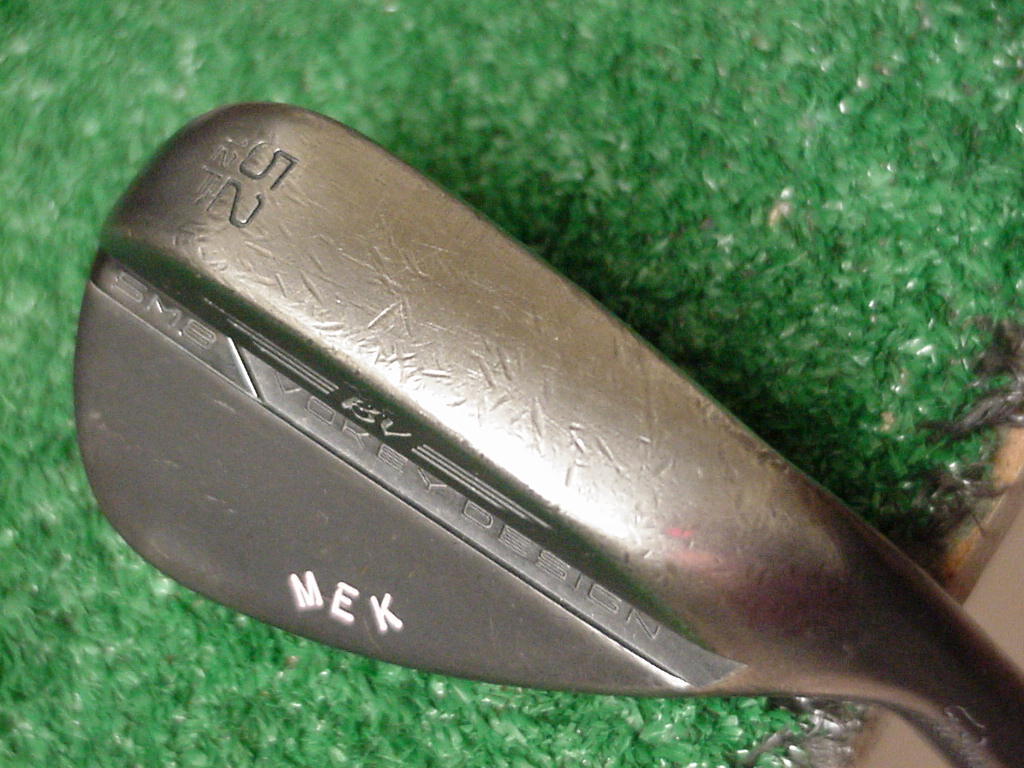 SM8　52-12F　ジェットブラック　NS　S　スピンミルド　52°　PS Titleist Vokey Jet Black Sm8 52-12 52 degree Gap Wedge F
