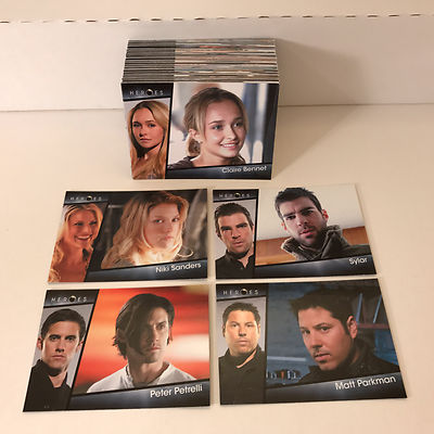 HEROES ARCHIVES (Rittenhouse 2010) Complete CHARACTER PHOTOS Trading Card Set