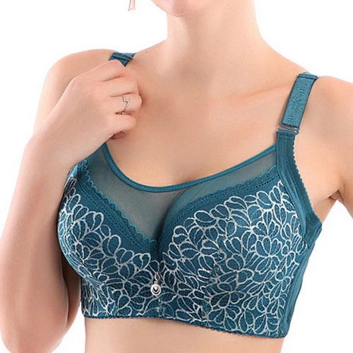 New Women's Underwire Lace Bra Push Up Brassiere 36 38 40 42 44