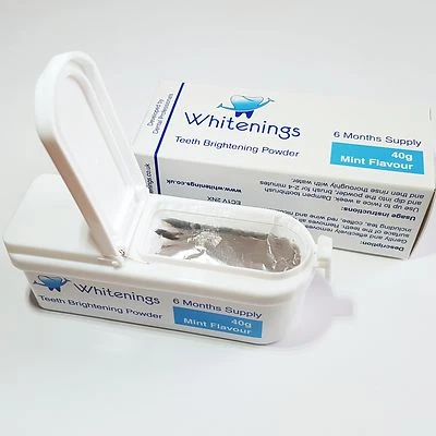 Tooth Whitening Powder for Pearly White Smiles 6 Months Supply Kit 40g