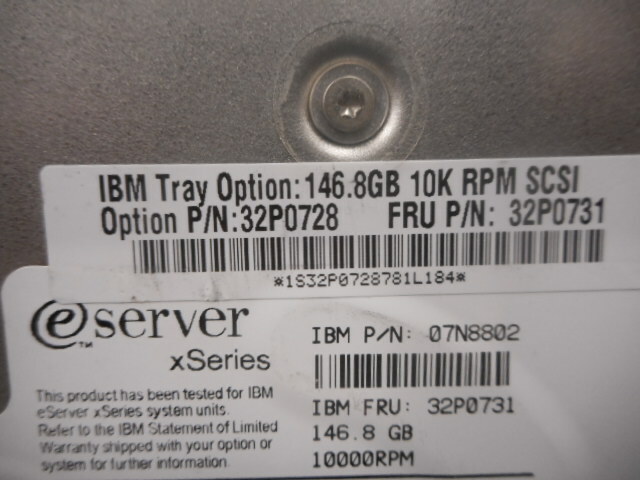 PCパーツ 146GB HOT-SWAP U320 10K 146 GB hotswap 3,5 tum 10K U320 : Amazon.se: Elektronik
