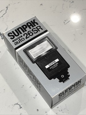 Sunpak Auto 26SR Thyristor  Flash Unit In Box