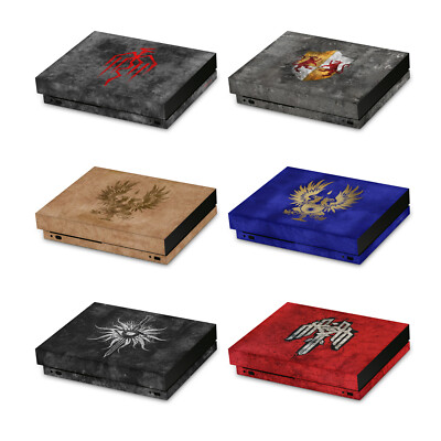 OFFICIAL EA BIOWARE DRAGON AGE HERALDRY VINYL SKIN DECAL FOR XBOX ONE X CONSOLE