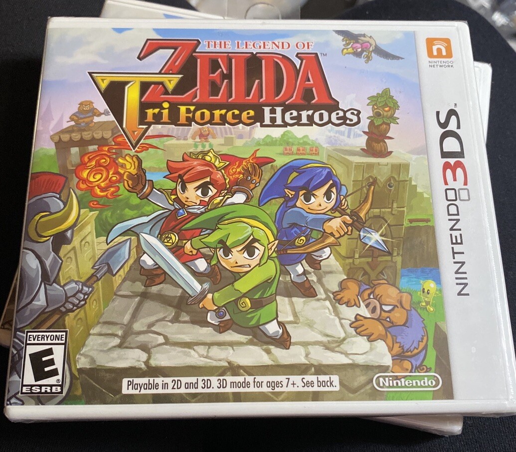 Legend of Zelda: Tri Force Heroes (Nintendo 3DS, 2015) New Sealed