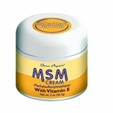 msm cream moisturizer with vitamin e