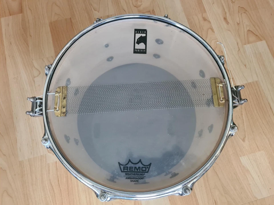 Tambor Mapex Black Panther Fastback 12" x 7 pulgadas ámbar edición limitada Foto 4 de 4