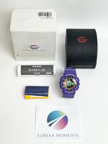 CASIO G-SHOCK x EVANGELION GA-110EV-6AJR Purple EVA Unit 01 Limited model WATCH
