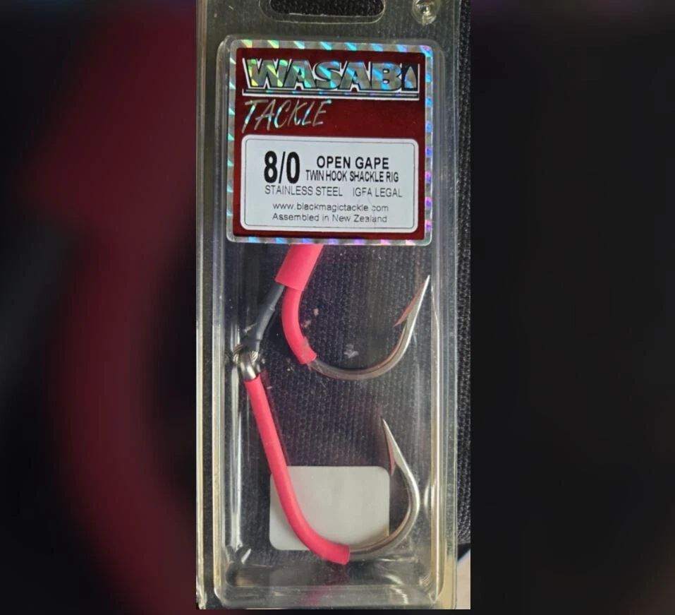 1X Gamakatsu Octopus Black Colour Fishing Hook (50 Hooks) + 1X Wasabi Hook - image 3 of 3