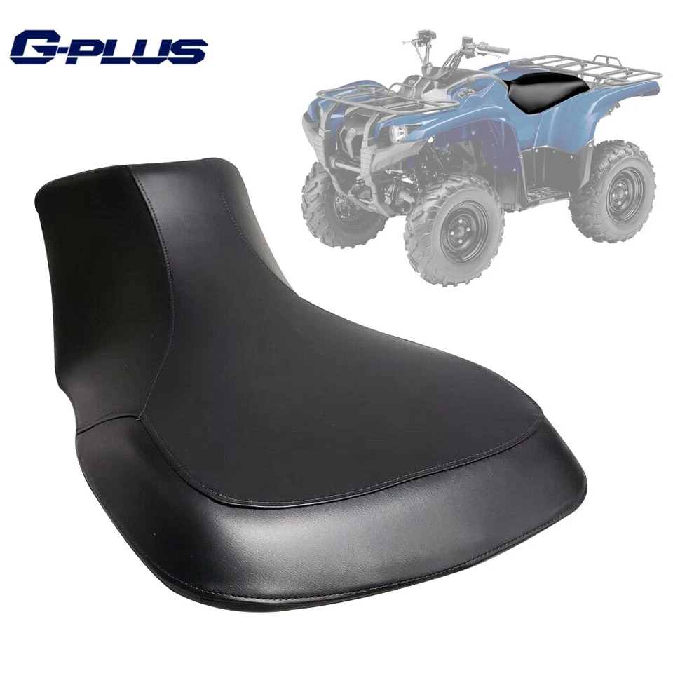Funda de asiento apta para Yamaha Grizzly 600 1998-2001 cuero nueva cubierta estándar negra Foto 2 de 4