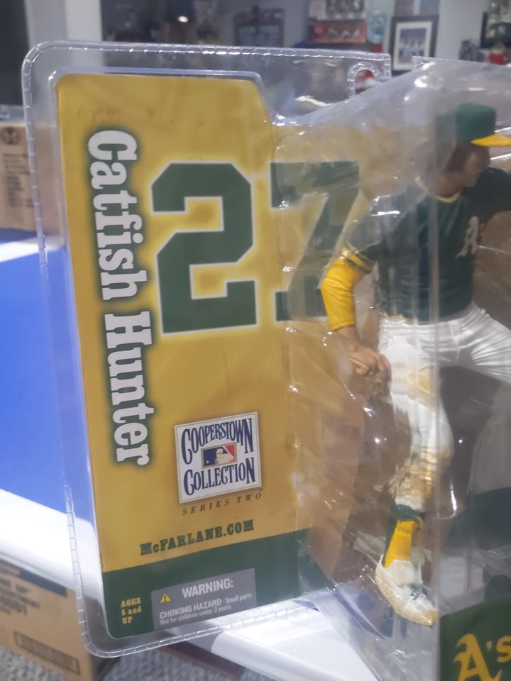 McFarlane Cooperstown Collection Jim Catfish Hunter MLB Oakland