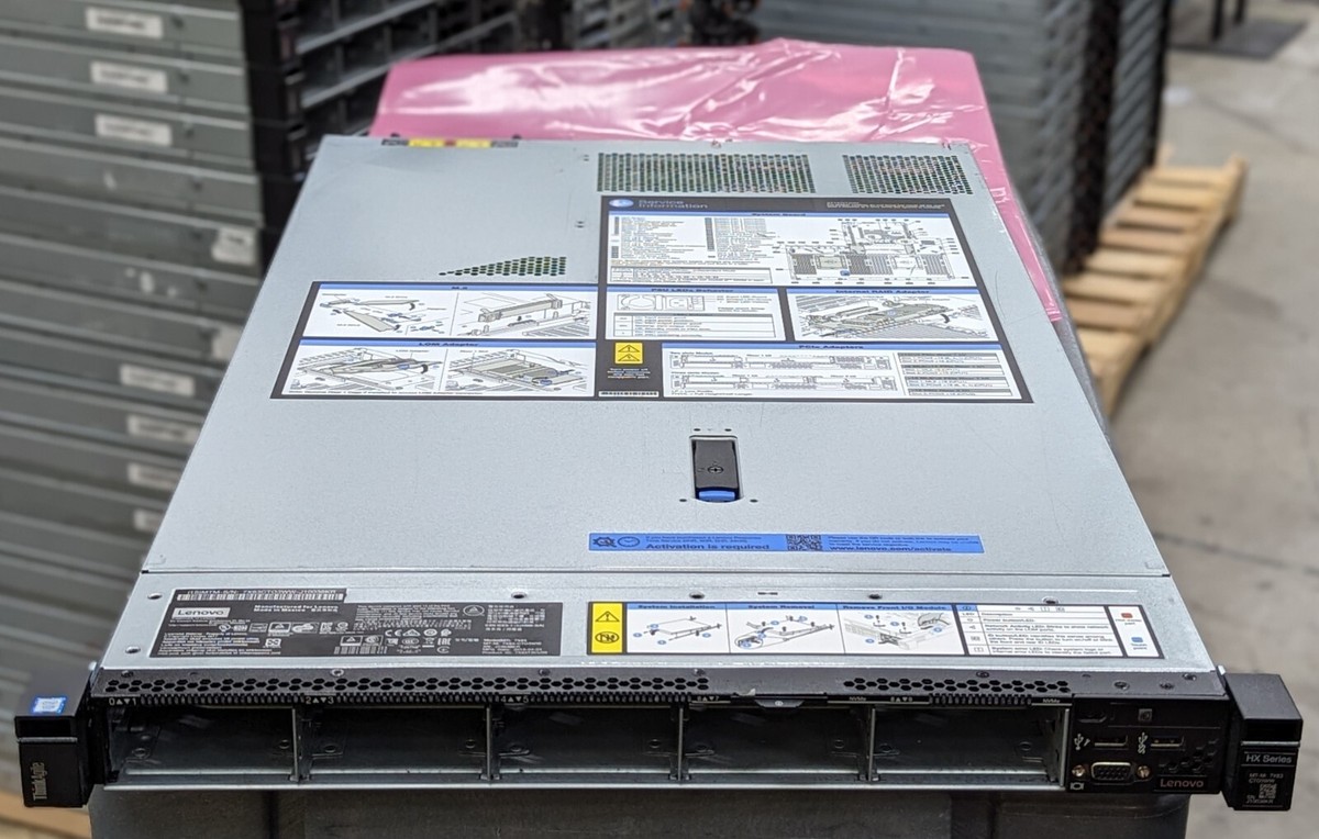 Lenovo ThinkAgile HX3320 7X83 2x Xeon Gold 6234 3.3GHz,256 GB, No