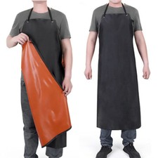 1Pc Strong Lightweight Waterproof Work Protective Apron PVC Nylon Heavy Duty