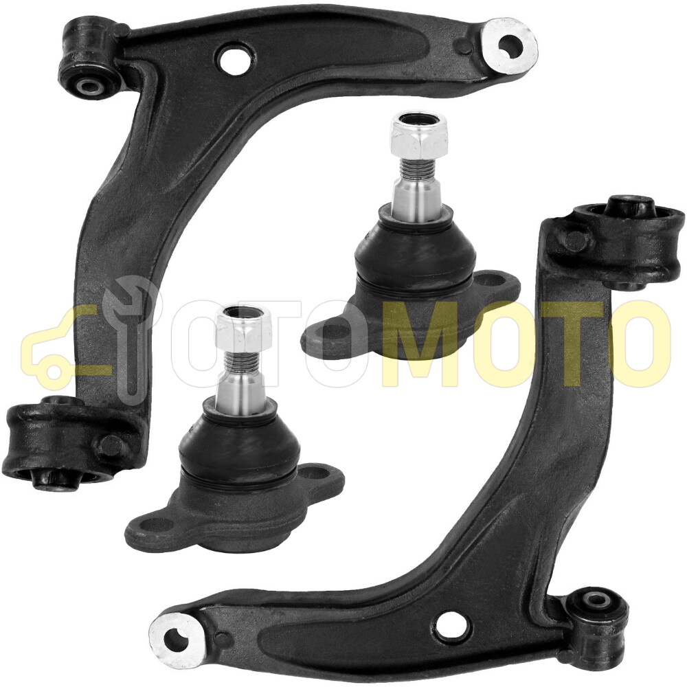 Kit triangle de suspension avant 4 pièces pour VW T5 Multivan et Caravelle