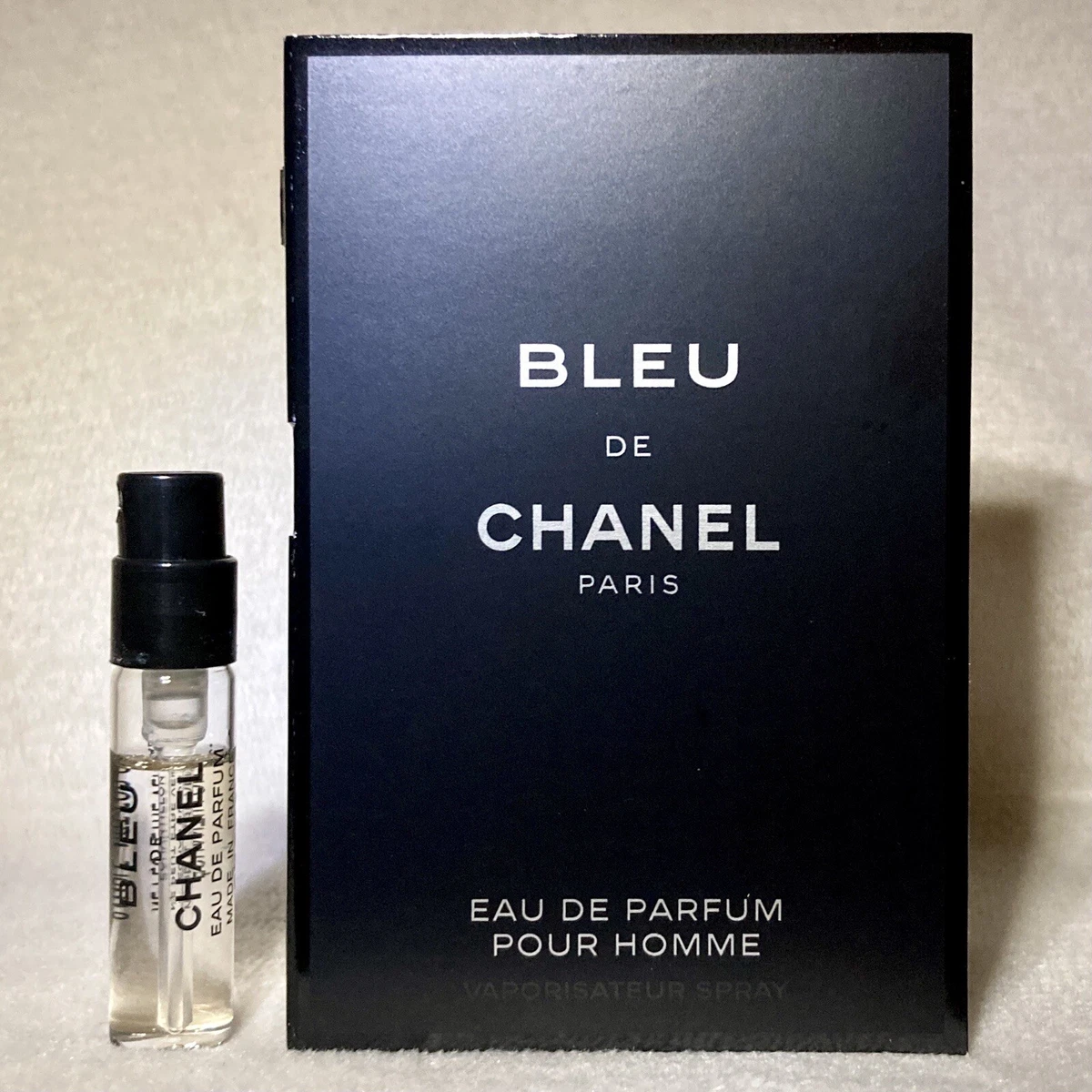 Chanel Bleu De Chanel Men Edt Spray Vial 1.5ml trial (read