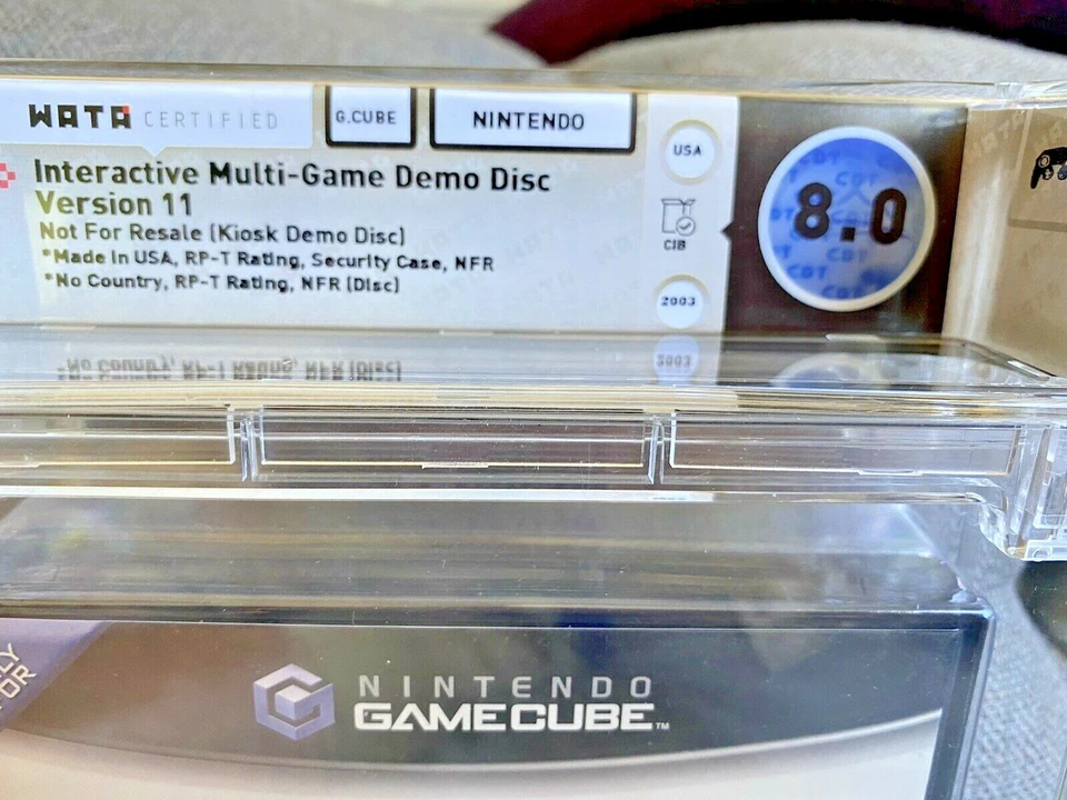 2003 Nintendo Gamecube Interactive Multi-Game Demo Disc Version 11 CIB WATA 8.0 - Image 2 of 4