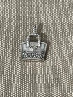 Delicate Vintage Judith Jack Sterling Silver Purse Pendant Brand New 4.39g