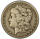 1889 CC Morgan Silver Dollar Nice Circulated Fine