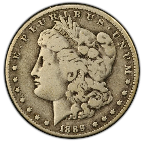 1889 CC Morgan Silver Dollar Nice Circulated Fine