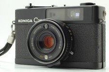   Excellent   KONICA C35 Black 38mm f/2.8 Film camera from JAPAN 914