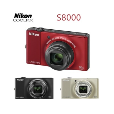 【スマホ転送OK】ニコン NIKON COOLPIX S8000 レッド Amazon.com : Nikon Coolpix S8000 14.2 MP Digital Camera with 10x