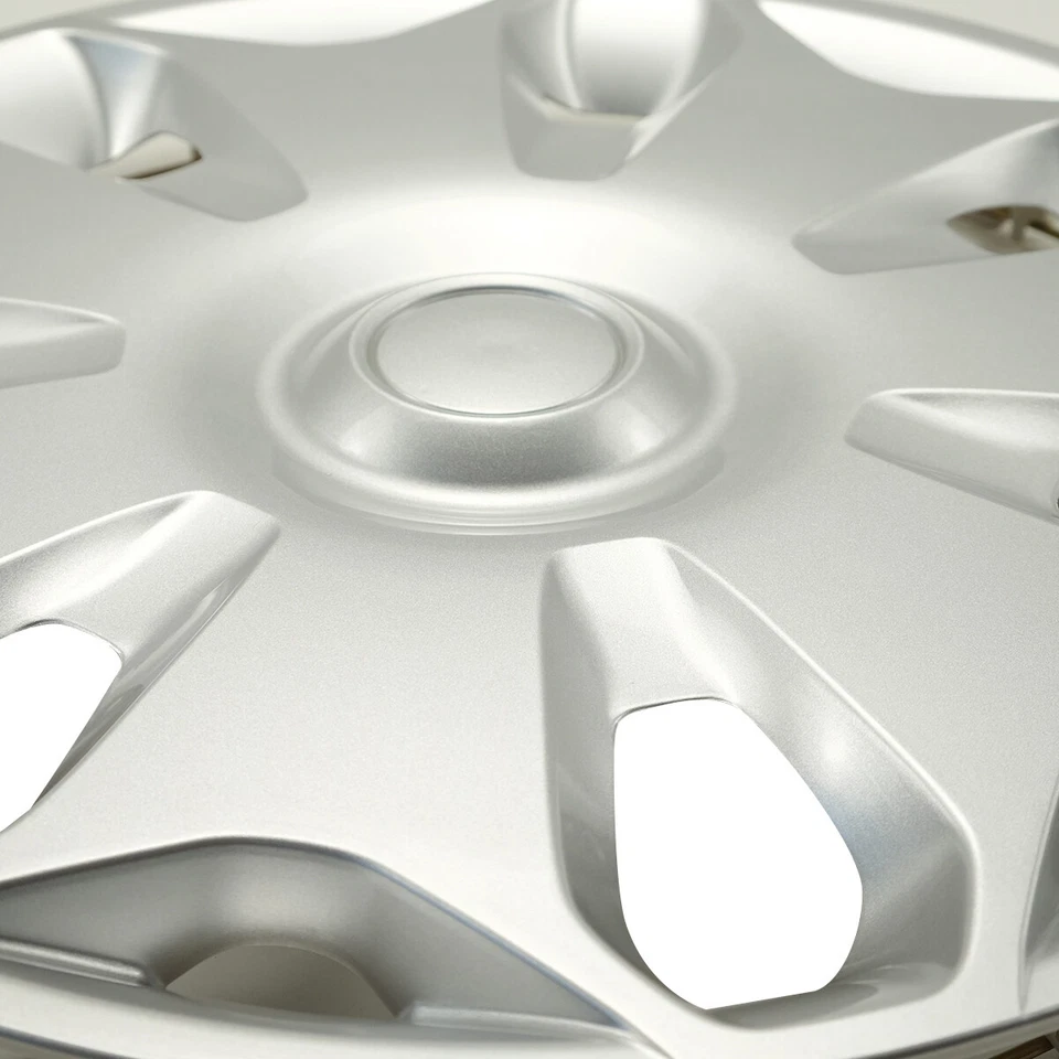 For Ford Transit Connect 2014-2023 16" Wheel Silver Skin Covers Hub Caps Set 4 - Image 4 of 4