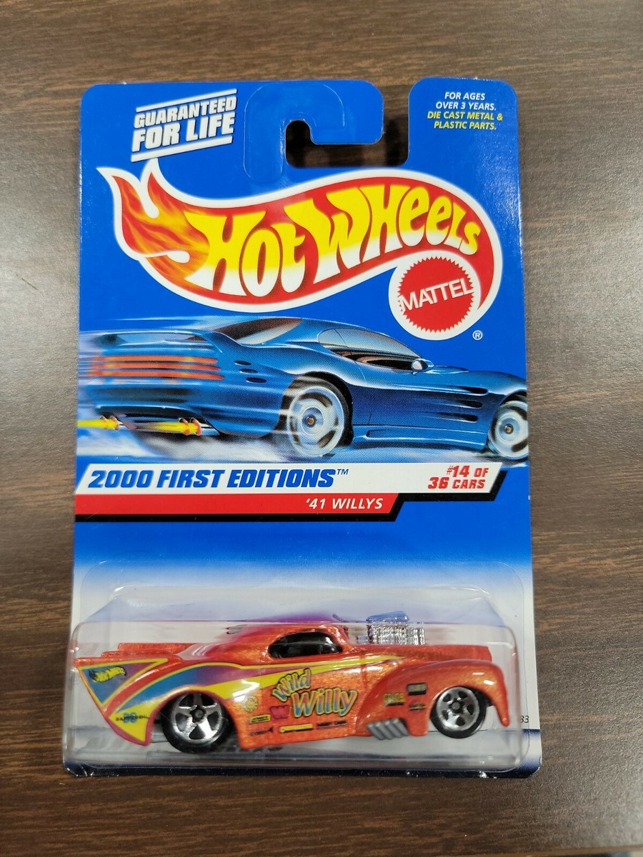 2000 Hot Wheels First Editions 14/36 1941 '41 Willys Orange