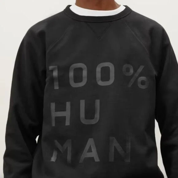 Everlane 100 human sweatshirt sale