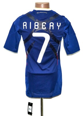 BNWT FRANCE PLAYER ISSUE 2009/2010 FOOTBALL SHIRT ADIDAS TECHFIT 7