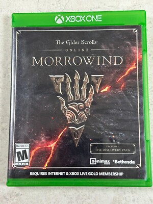 The Elder Scrolls Online Morrowind PEGI Xbox One - Complete CIB | eBay