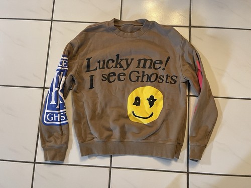 Sweat à Capuche Kids See Ghosts Cactus Plant Flea Market Taille L - Noir, Date Sortie Novembre 2018, Occasion Très Bon État