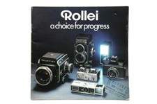 Very Clean Rollei a choice for progress Brochure P4376
