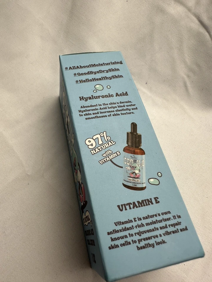 SUERO FACIAL ÁCIDO HIALURÓNICO 97% Natural -Purifect de Symphony Beauty Nuevo En Caja Foto 4 de 4