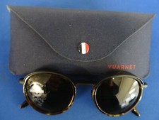 Lunettes De Soleil Vuarnet Alain Prost Vintage Rondes Grises - Verres Marron Teintés - Made In France - Neuf étiqueté