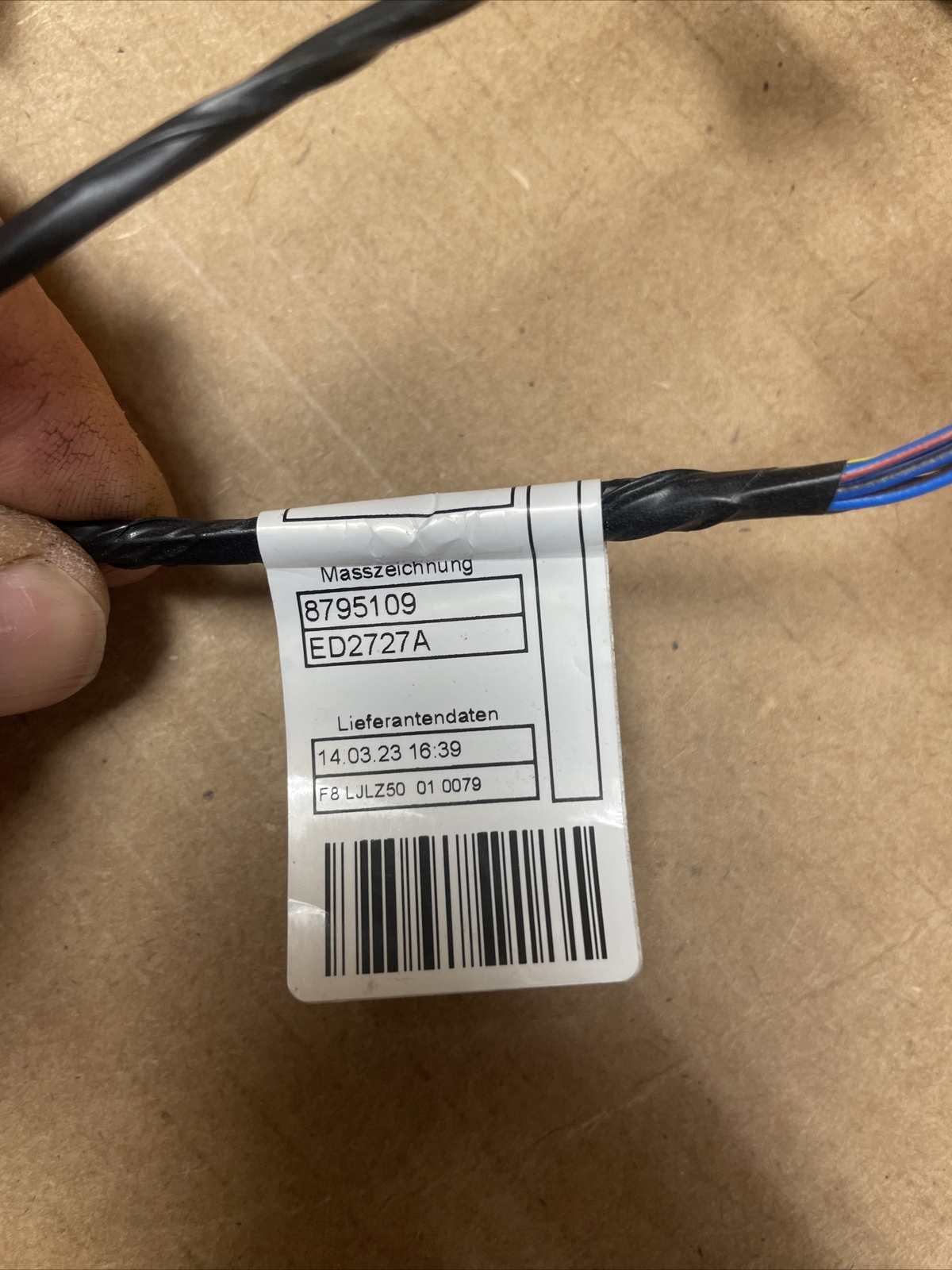 2018-2020 BMW X3 Rear Bumper PDC Wiring Harness Plugs 2019 Ed2727a  