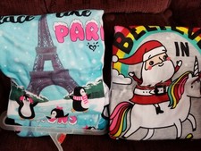 Set of 2 Justice Holiday Pajamas Size 14/16 New