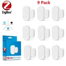 Zigbee Window Door Sensors Smart Contact Sensors for App Home Automation