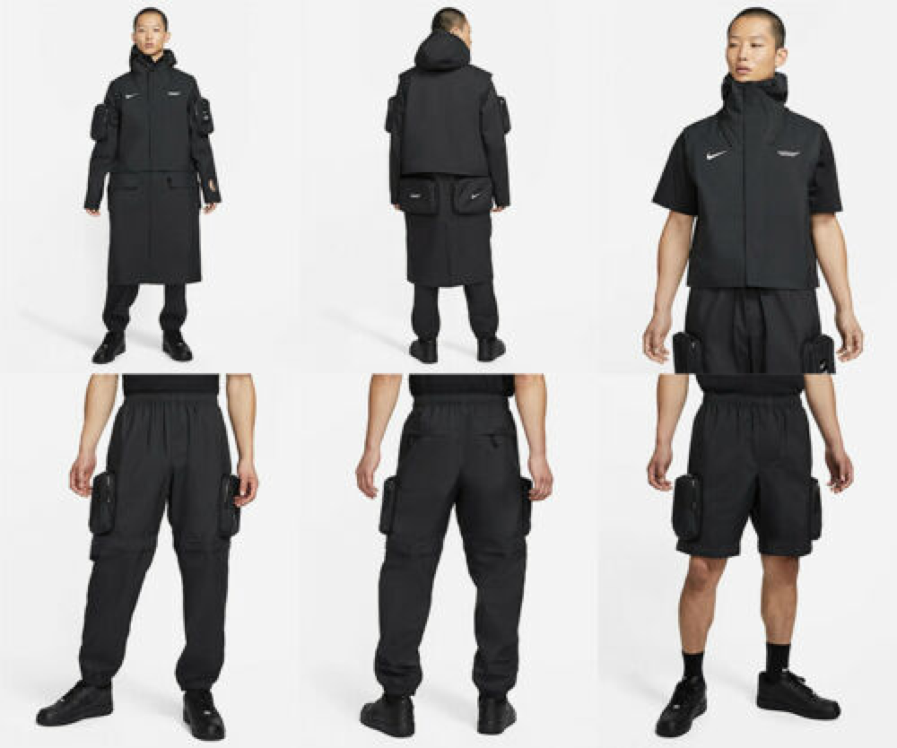 $200 NWT Men's Nike X UNDERCOVER SR 2-IN-1 PANTS Cargo Combat