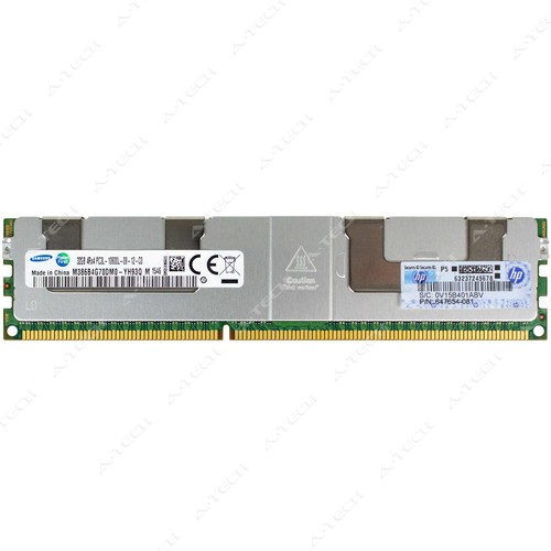 Barrette Mémoire RAM 32GB DDR3-1333 MHz LRDIMM ECC - Pour Serveurs (HP 782408-001)