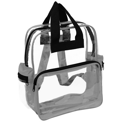 NuFazes Transparent Clear Backpack in Multiple Colors