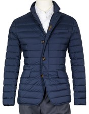 quilted down blazer