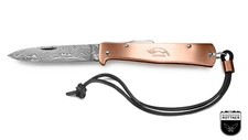 Otter Mercator Kupfer Damast Damastmesser Taschenmesser Klappmesser Messer 