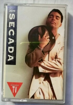 Jon Secada Cinta Cassette Hispavox 1992 Otro Dia Mas Sin Verte